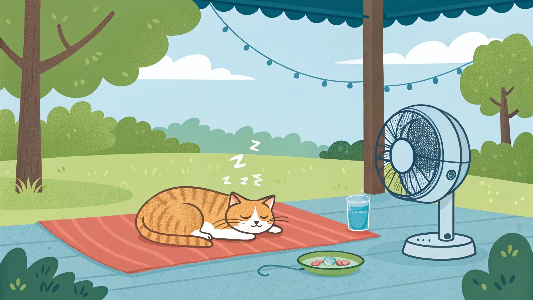 夏の猫の暑さ対策