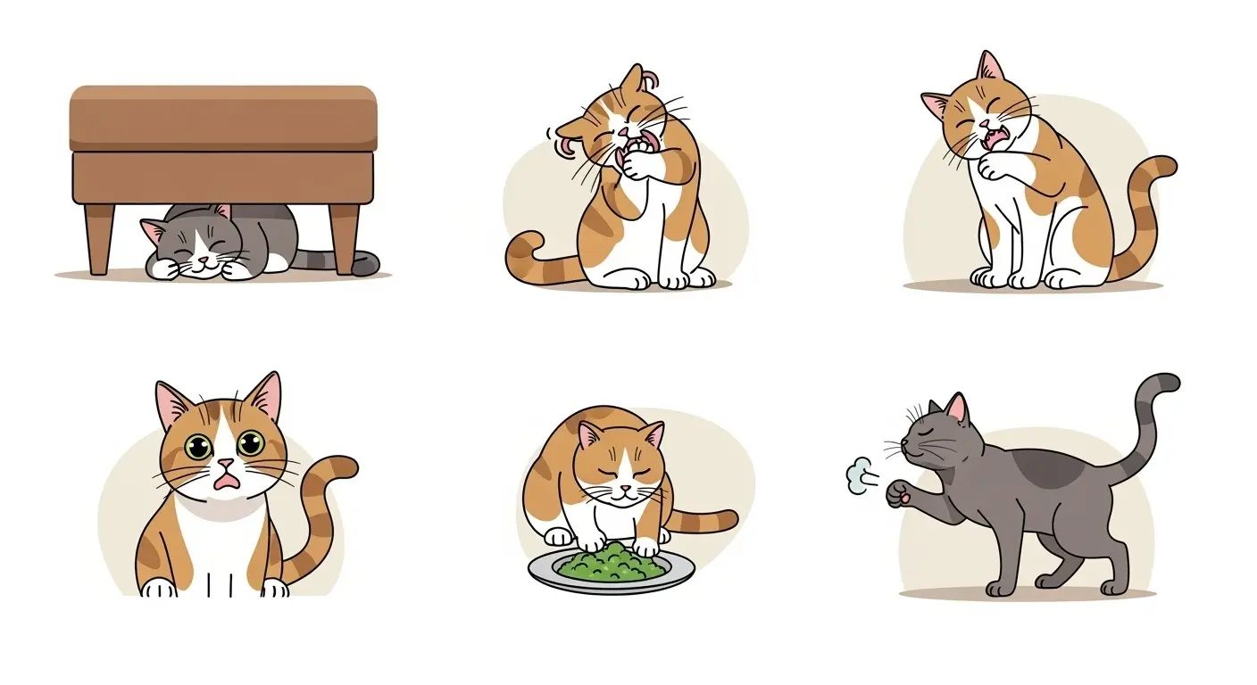見逃しやすい猫のストレスサイン15選